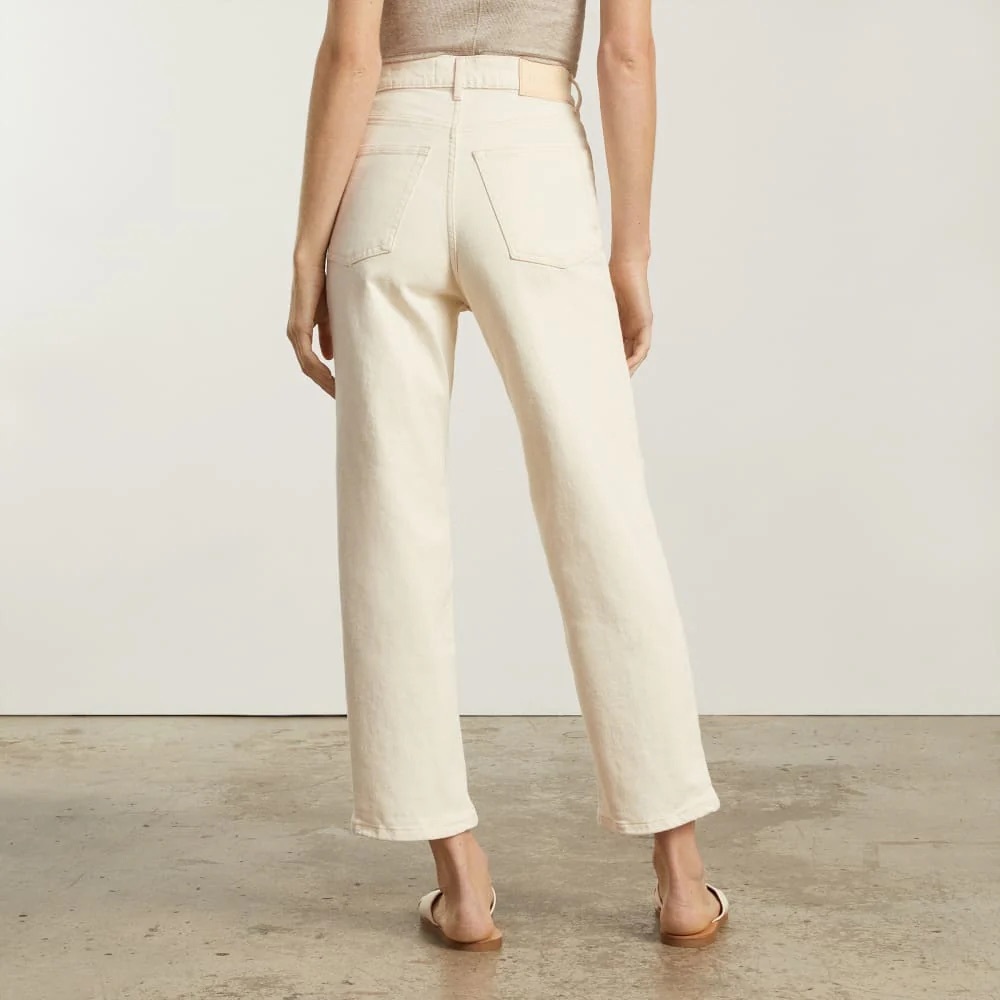 Everlane The Way-High Jean, Ecru, 26 Regular